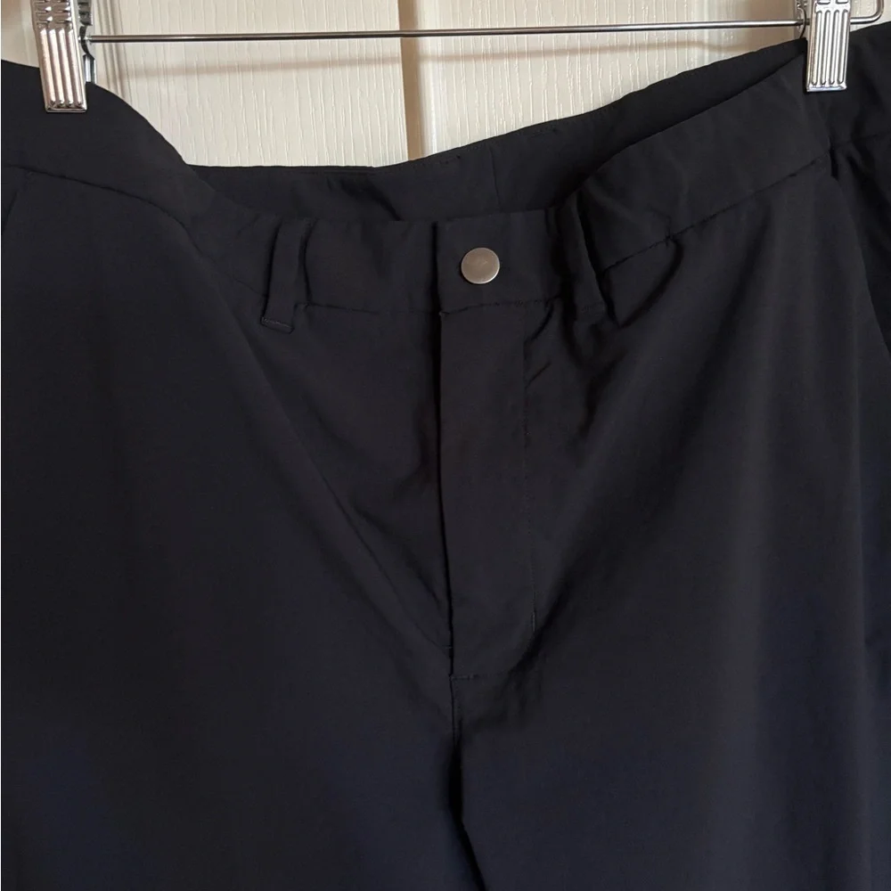 CRZ Yoga men’s black stretch slim fit golf pants with pockets size 36